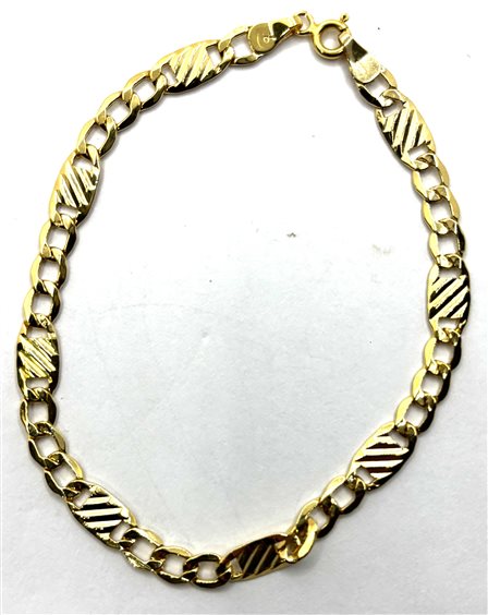 Bracciale Domar Uomo Bracciale oro 18k in Oro BROR-374-280 - BROR-374-280